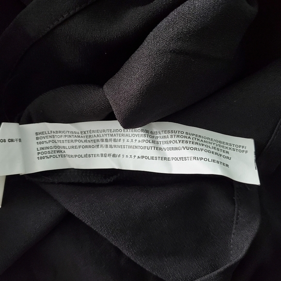 NEW J.O.A. Black Embroidered Eyelet Off Shoulder Dress - Picture 6 of 6